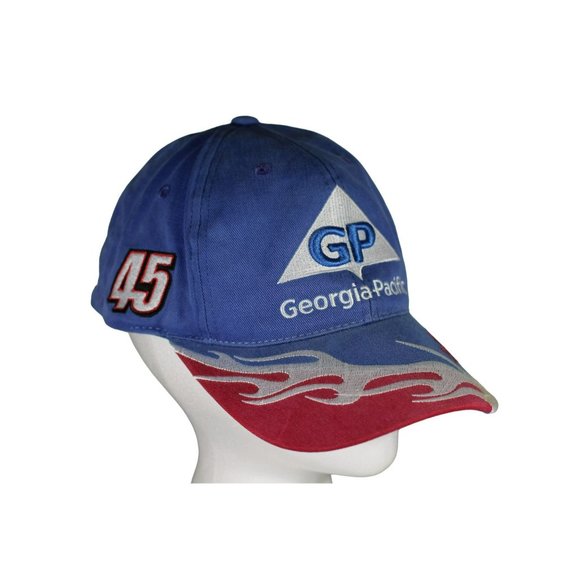 Georgia Pacific #45 Offical Nascar Nextel Cup Series Adjustable Petty Enterprise - Picture 2 of 14